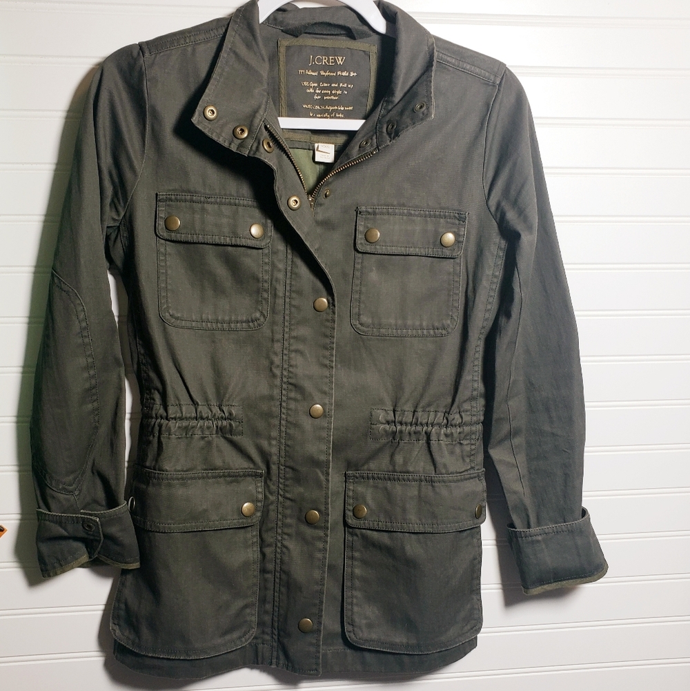 J. Crew Relaxed Boyfriend Field Jacket
